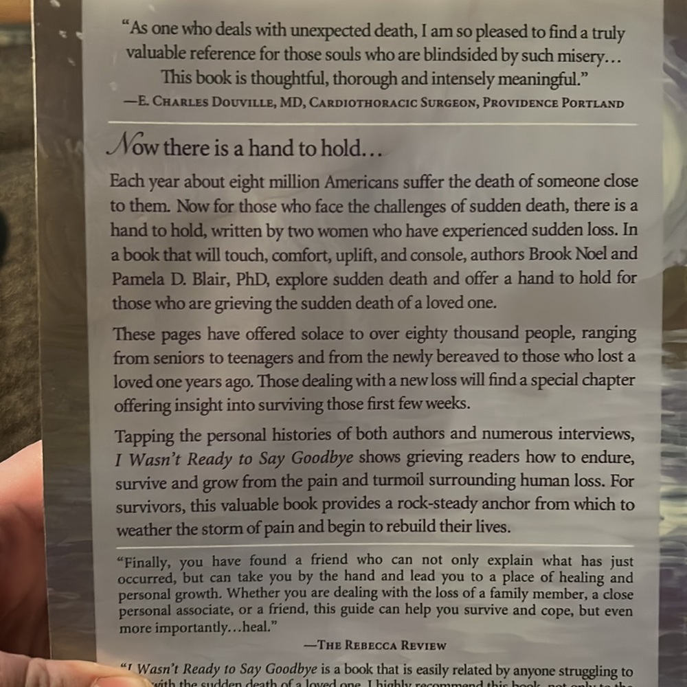 Help coping and healing after the death of a loved one - Picture 2 of 2